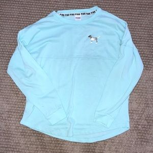 Light blue PINK long sleeve